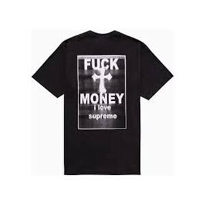 Supreme F Money Tee - Black - XXL - Brand New
